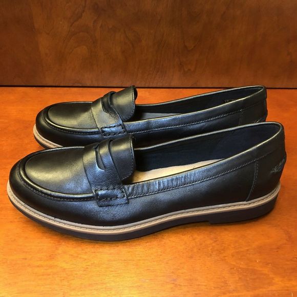 clarks raisie eletta women's penny loafers